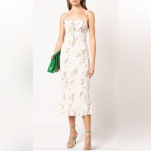 Reformation Maleah floral-print midi dress